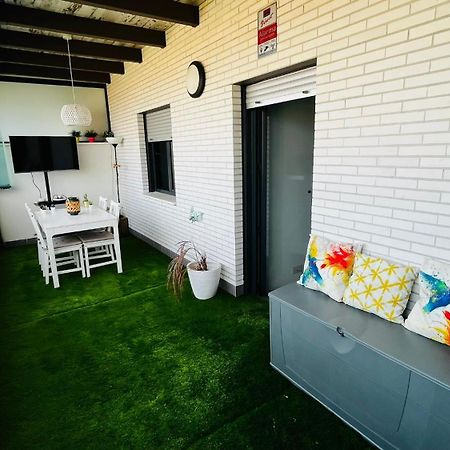 Atico Con Piscina Y Vistas Al Mar Habitat Litoral Leilighet Málaga Eksteriør bilde